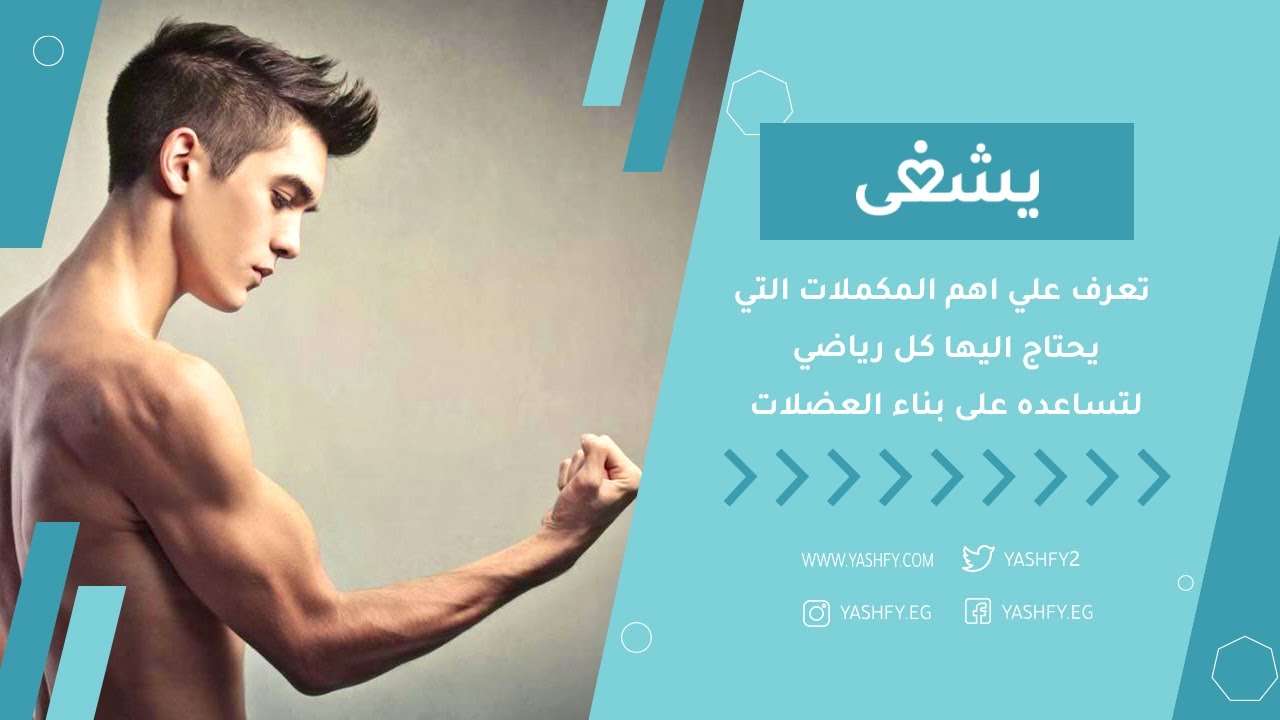 تعرف علي اهم المكملات التي يحتاج اليها كل رياضي، لتساعده على بناء العضلات