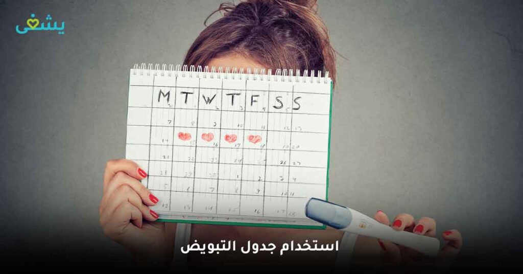 استخدام جدول التبويض