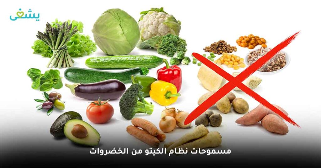 مسموحات نظام الكيتو من الخضروات