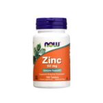 حبوب الزنك Best zinc vitamins now foods تركيز 50 جم عدد 100 قرص