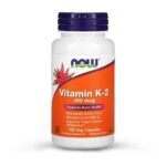 حبوب فيتامين Vitamin k 2 Now foods تركيز 100 ميكروجرام عدد 100 كبسولة