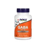 جابا ٥٠٠ ناو فودز 100 كبسولة نباتية Now gaba 500 mg