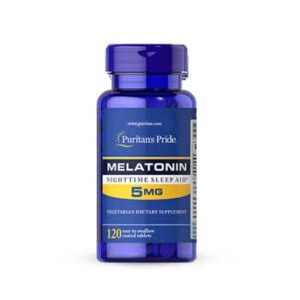 دواء ميلاتونين Melatonin puritan's pride 5mg عدد 120 قرص