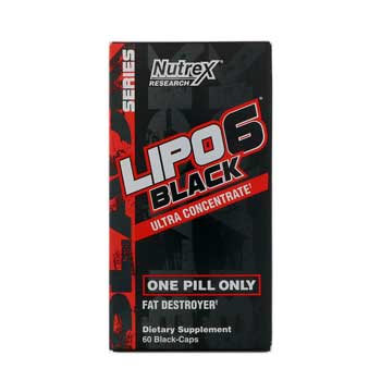 ليبو 6 للرجال Lipo 6 black ultra concentrate عدد 60 كبسولة نباتية