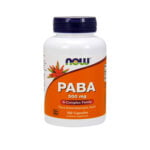 Now paba 500 mg بابا حبوب 100 كبسولة