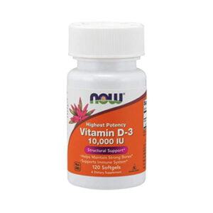 حبوب فيتامين د3 D3 vitamin 10000 iu عدد 120 كبسولة